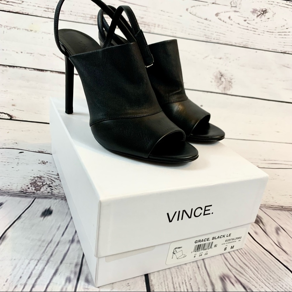 Vince Grace Open Toe Ankle Strap Sandal 8 - Picture 8 of 15